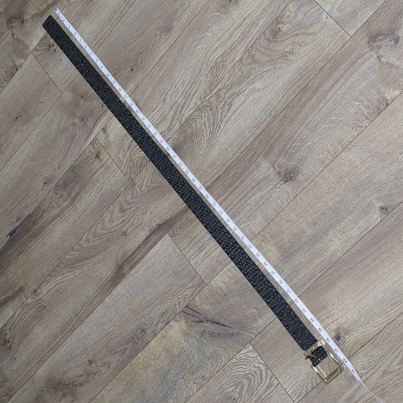 Micheal Kors Brown Leather Gold Buckle Women's Belt size Large - Picture 3 of 9